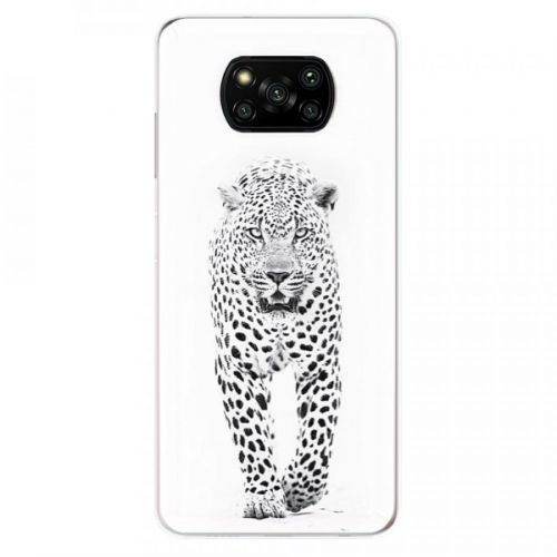 Odolné silikónové puzdro iSaprio - White Jaguar - Xiaomi Poco X3 Pro / X3 NFC