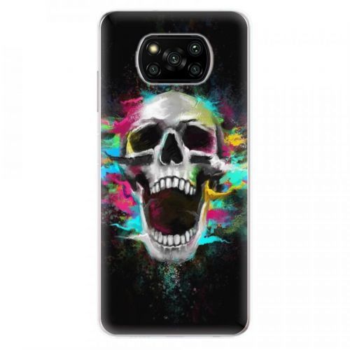 Odolné silikónové puzdro iSaprio - Skull in Colors - Xiaomi Poco X3 Pro / X3 NFC