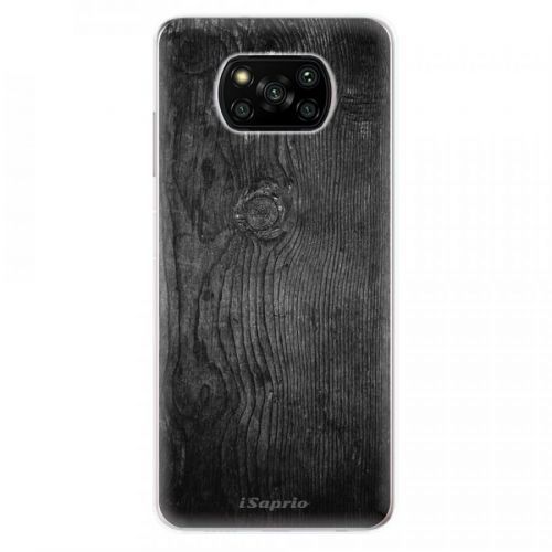 Odolné silikónové puzdro iSaprio - Black Wood 13 - Xiaomi Poco X3 Pro / X3 NFC