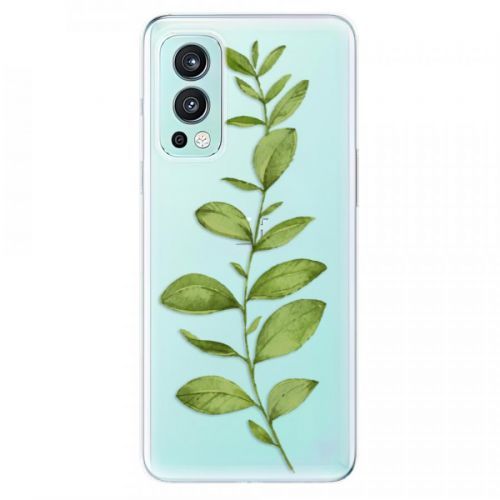 Odolné silikónové puzdro iSaprio - Green Plant 01 - OnePlus Nord 2 5G