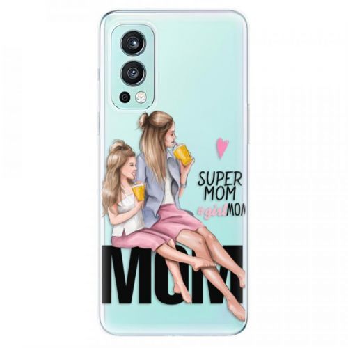 Odolné silikónové puzdro iSaprio - Milk Shake - Blond - OnePlus Nord 2 5G