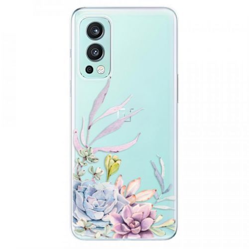 Odolné silikónové puzdro iSaprio - Succulent 01 - OnePlus Nord 2 5G