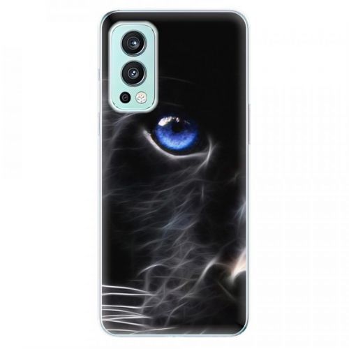 Odolné silikónové puzdro iSaprio - Black Puma - OnePlus Nord 2 5G