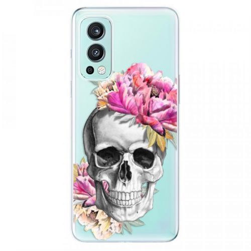 Odolné silikónové puzdro iSaprio - Pretty Skull - OnePlus Nord 2 5G