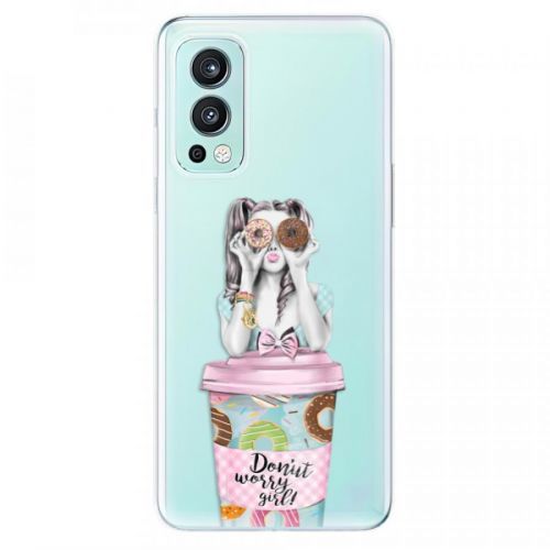 Odolné silikónové puzdro iSaprio - Donut Worry - OnePlus Nord 2 5G