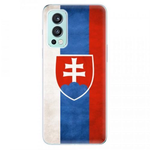 Odolné silikónové puzdro iSaprio - Slovakia Flag - OnePlus Nord 2 5G