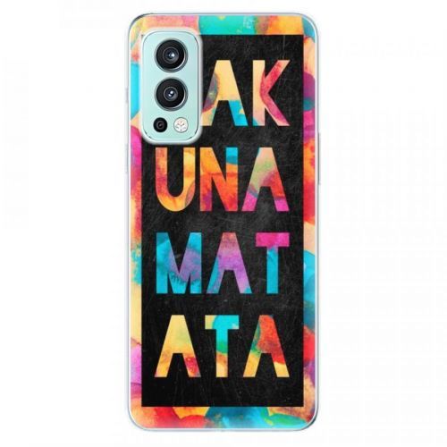Odolné silikónové puzdro iSaprio - Hakuna Matata 01 - OnePlus Nord 2 5G