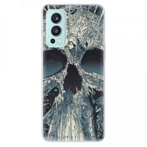 Odolné silikónové puzdro iSaprio - Abstract Skull - OnePlus Nord 2 5G