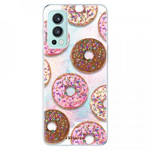 Odolné silikónové puzdro iSaprio - Donuts 11 - OnePlus Nord 2 5G