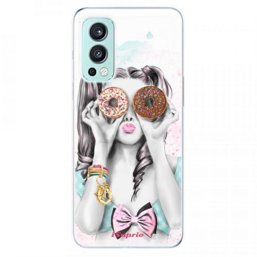 Odolné silikónové puzdro iSaprio - Donuts 10 - OnePlus Nord 2 5G