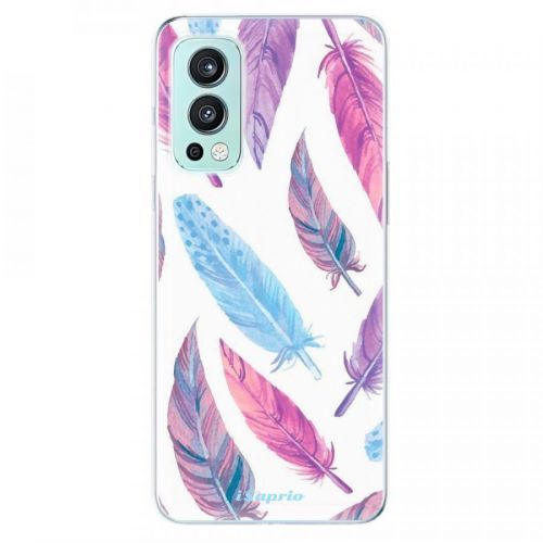 Odolné silikónové puzdro iSaprio - Feather Pattern 10 - OnePlus Nord 2 5G