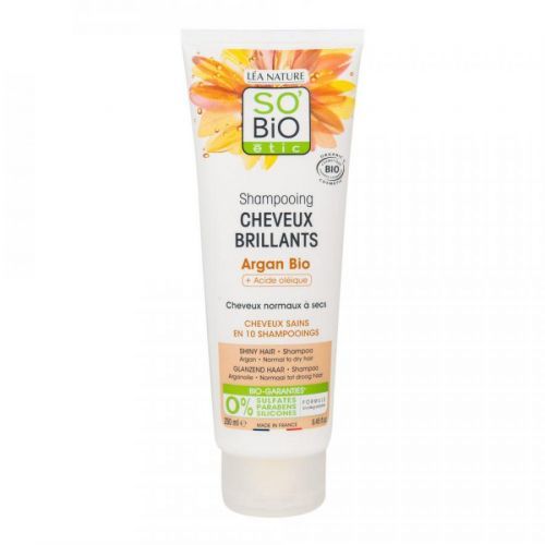 Šampón argan pre lesk — pre normálne až suché vlasy 250 ml BIO  SO'BiO étic
