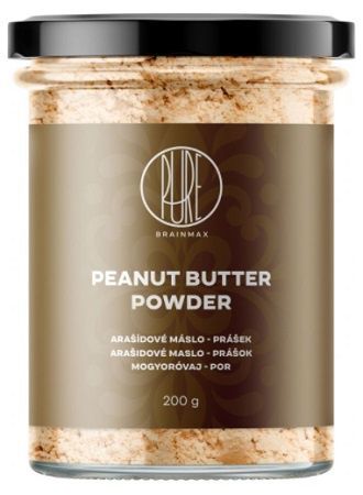 Brainmax pure arašidové maslo v prášku 200 g