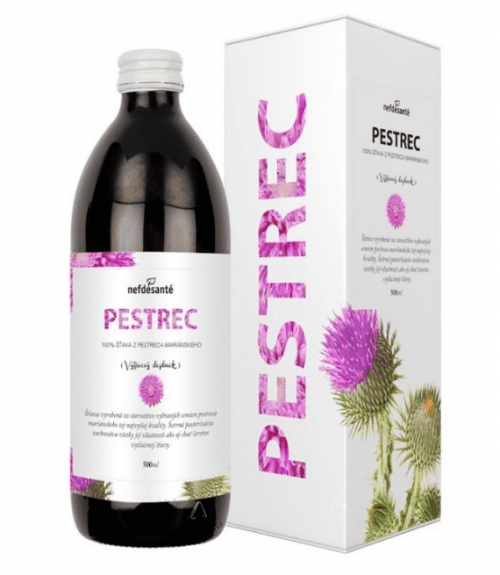 Nefdesante Pestrec (Výťažok z pestreca mariánskeho s prídavkom vitamínu C)  500 ml