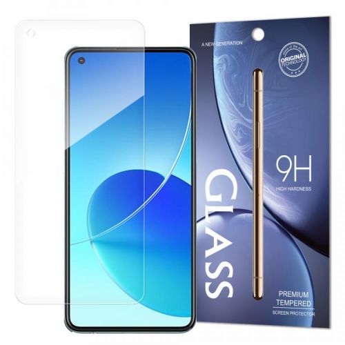 Temperované tvrdené sklo 9H pre Oppo Reno6 4G - Transparentná KP13217
