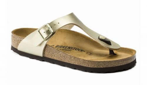 Birkenstock Gizeh BS Gold Narrow Fit žlté 1016109