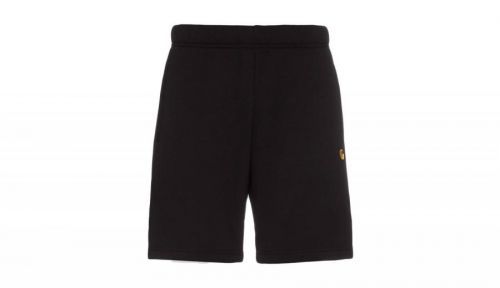 Carhartt WIP Chase Sweat Short Black Gold čierne I028950_00F_XX