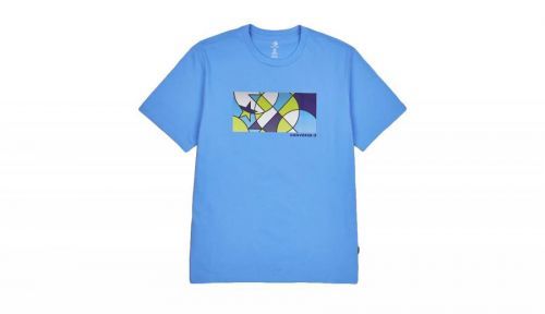 Converse Court Mosaic Tee modré 10022299-A04
