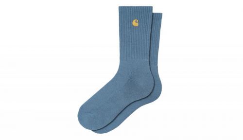 Carhartt WIP Chase Socks Icy Water modré I029421_0O6_XX