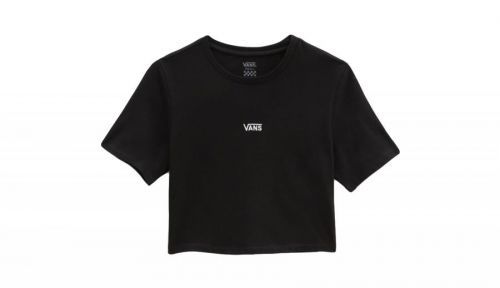 Vans Flying V Crop Crew Sport Tee čierne VN0A54QUBLK