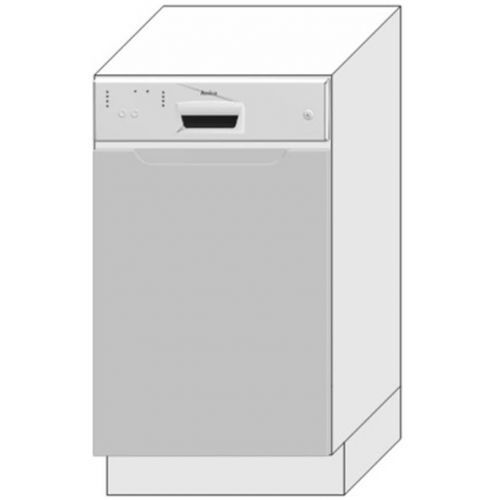 Dvierka na umývačku Zoya 45po Svetlo šedá