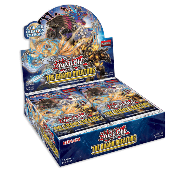 Konami Yu-Gi-Oh The Grand Creators Booster Box