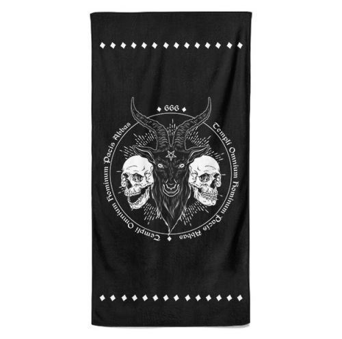 Osuška Baphomet skull