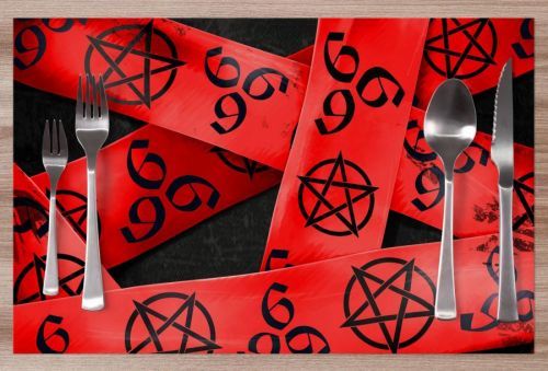 Prestieranie Gothic ribbon – red