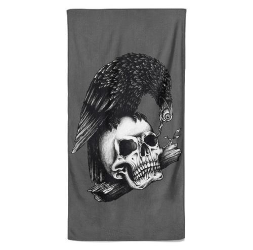 Osuška Crow and skull
