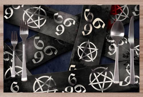Prestieranie Gothic ribbon – black