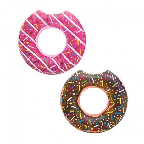 9958 DR Nafukovací kruh Donut - 120cm Ružová