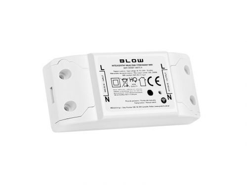 Smart spínač osvetlenia BLOW 1-kanálový WiFi Tuya