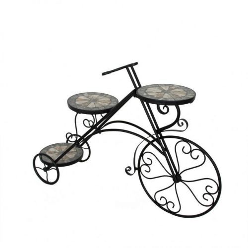 STOJAN NA KVETY, čierna