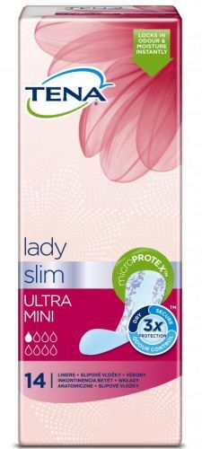 TENA Lady Ultra Mini absorpčné vložky 14ks