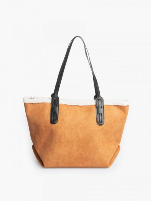 GATE Kabelka shopper z imitácie semišu dámska