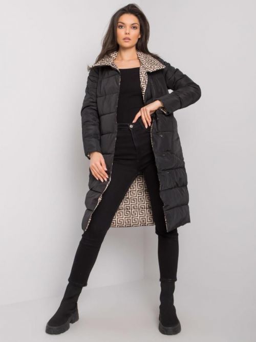Zimná dámska čierna bunda YP-KR-bx4287.57 - S