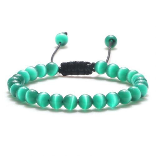 Náramok Cat Eye-Zelená KP13360