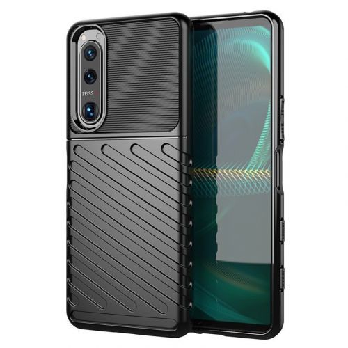 Odolné puzdro Thunder pre Sony Xperia 5 III - Čierna KP13376