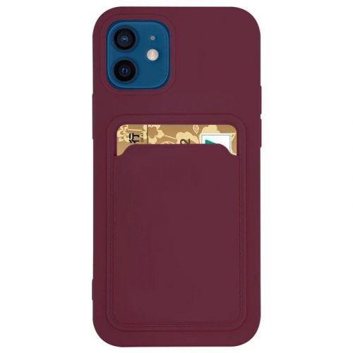 Puzdro Card Case pre Apple iPhone X/iPhone XS - Fialová KP13497