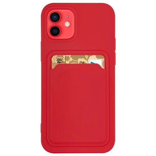 Puzdro Card Case pre Xiaomi Redmi 9 - Červená KP13501