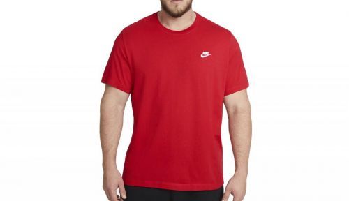 Nike Sportswear Club T-Shirt červené AR4997-657