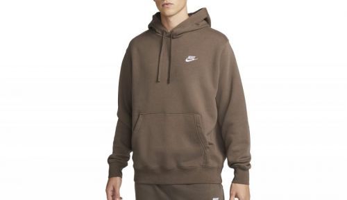 Nike Sportswear Club Fleece Hoodie hnedé BV2654-004