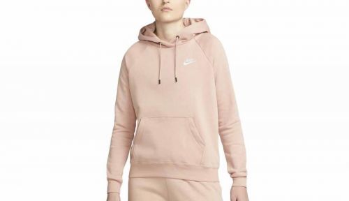 Nike Sportswear Essential Fleece Hoodie ružové BV4124-609