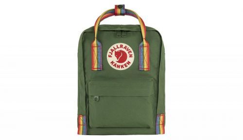 Fjällräven Kånken Rainbow Mini Spruce Green zelené F23621-621-907