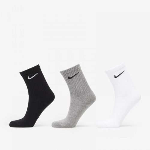 Nike Everyday Cushioned Training Crew Socks (3 Pairs) Multi-Color