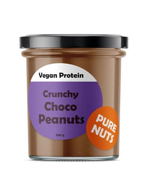 Choco Crunchy - vegan protein PURE NUTS 330 g
