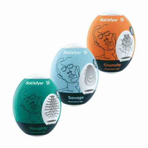 Masturbator Egg 3er Set NSC
