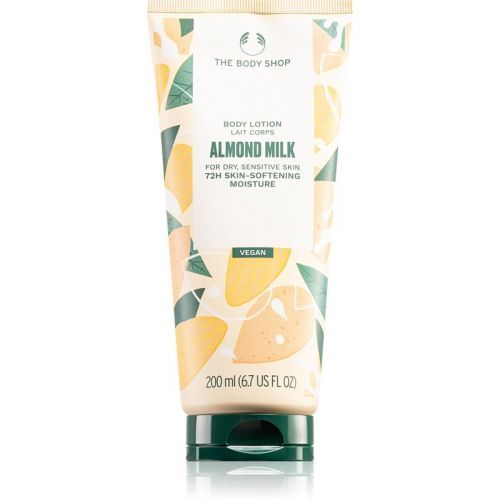 The Body Shop Milk&Honey telové mlieko pre suchú a citlivú pokožku 200 ml