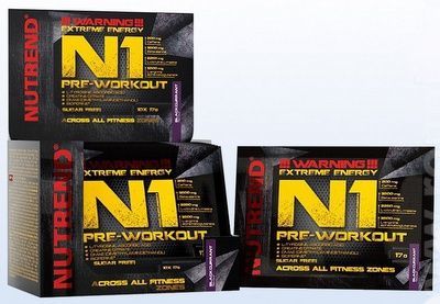Nutrend n1 pre-workout - 17g