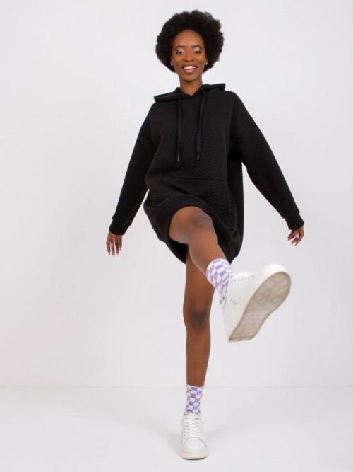 RUE PARIS Bordowa bluzka damska z bawełny S / M